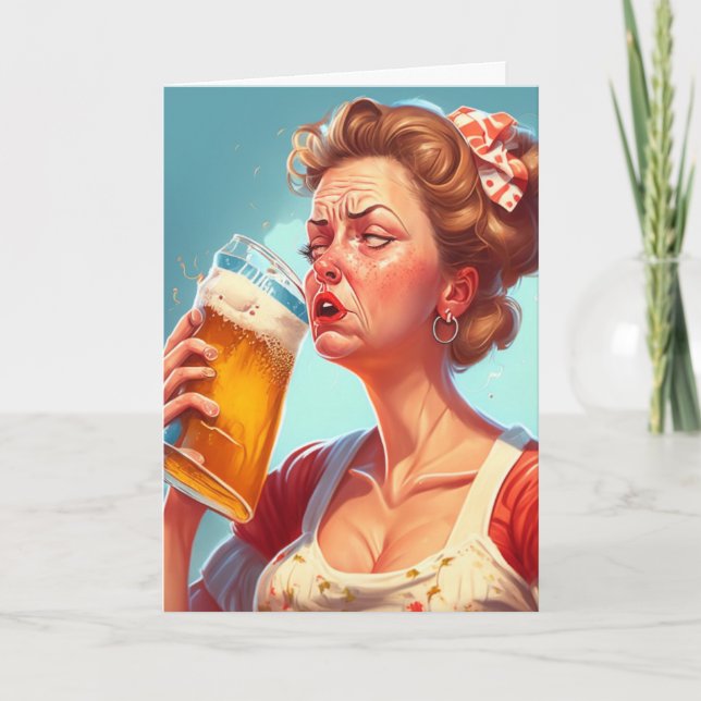 Funny Mother's Day  Card (Front)