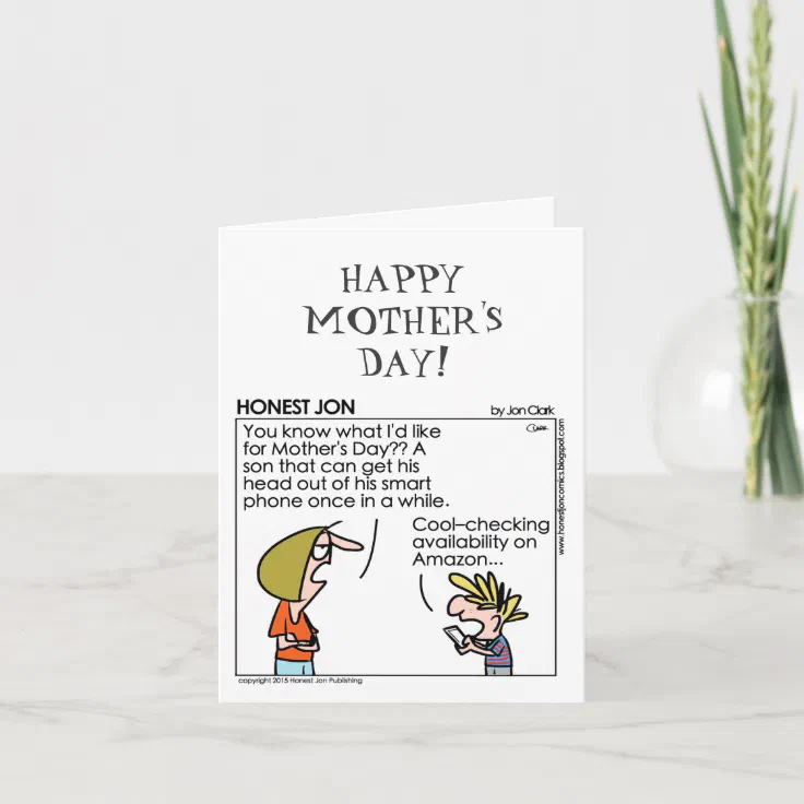 Funny Mother's Day Card | Zazzle