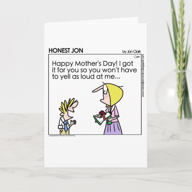 Funny Mother's Day card (Front)