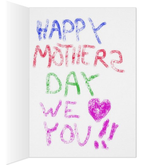 Funny Mothers Day Card from adult children
