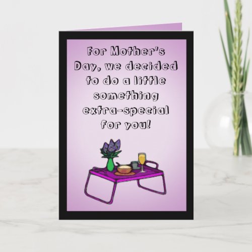 Funny Mothers Day Card Something Extra Special Card