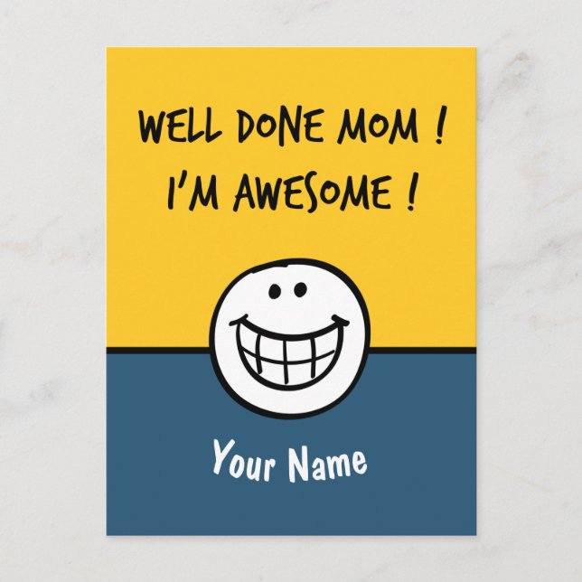 Funny mothers day cards Mommy (Front)