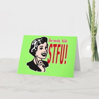 Funny Mother's Day Design Card