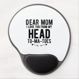 funny mothers day gift for mother mom gel mouse pad