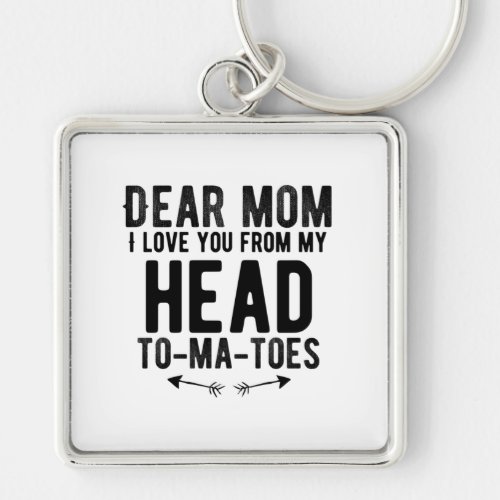 funny mothers day gift for mother mom keychain