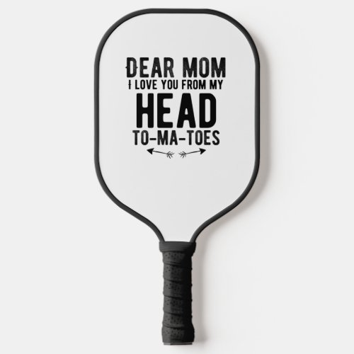 funny mothers day gift for mother mom pickleball paddle