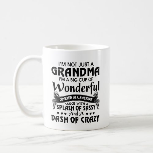 Funny Mothers Day Gift For Wonderful Grandma Coffee Mug