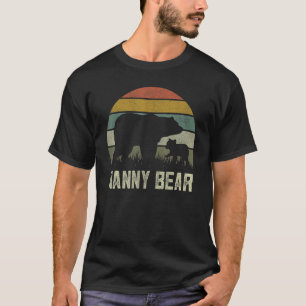 Funny Mothers Day Grandma Cub Kids Nanny Bear T-Shirt