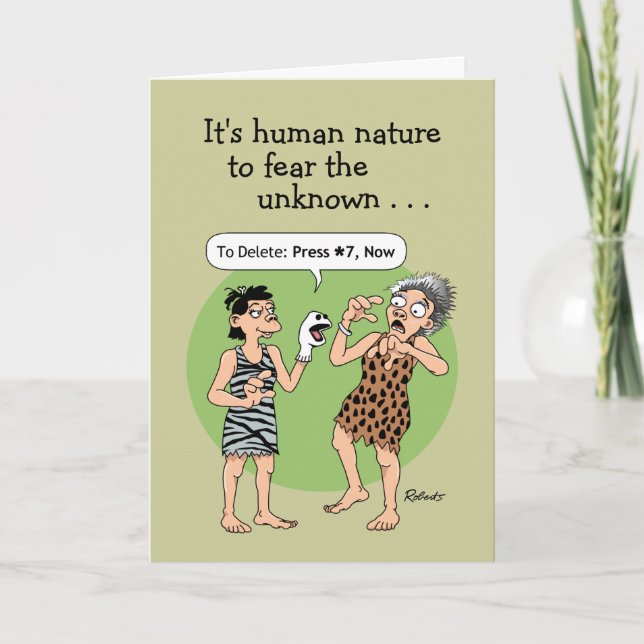 Funny Mother's Day Greeting Card (Front)