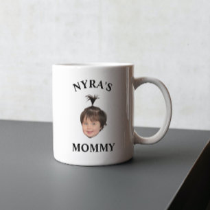 FUNNY MOTHER'S DAY MOM MOMMY BABY FACE Mug
