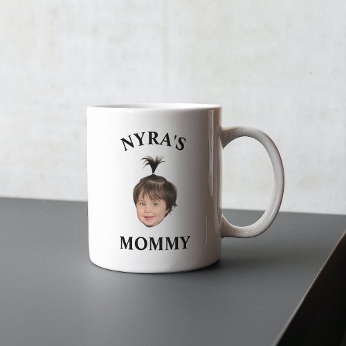 FUNNY MOTHERS DAY MOM MOMMY BABY FACE Mug