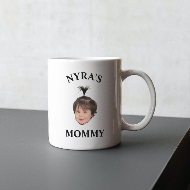 FUNNY MOTHER'S DAY MOM MOMMY BABY FACE Mug (Creator Uploaded)