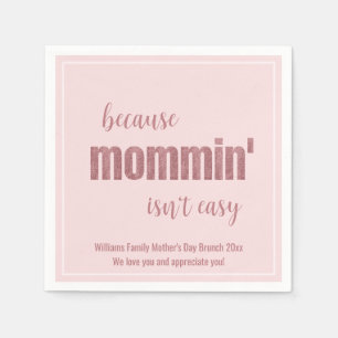 Funny Mother's Day Party Napkins