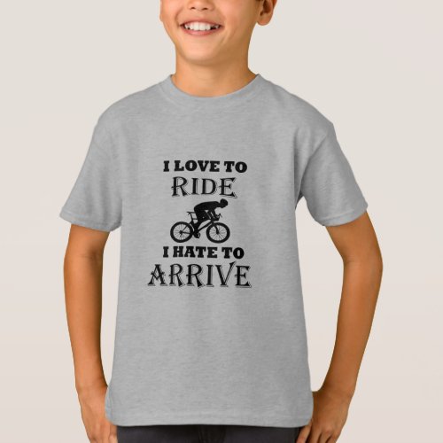 funny motivational cycling quotes T_Shirt