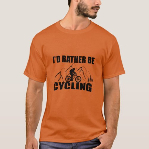 Funny motivational cycling quotes T_Shirt