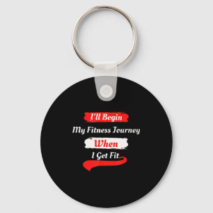 Funny Motivational Fitness Shirts For Women, Men W Keychain
