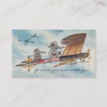 Funny Motivational Speaker Pilot Travel  Two-sided Business Card at Zazzle