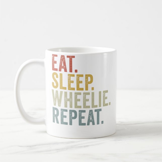Funny Motorbike Coffee Mug (Left)