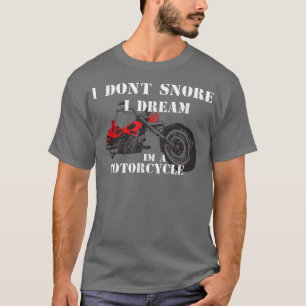 Funny Motorcycle Biker Motorbike Riding T-Shirt