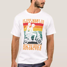 Funny Motorcycle Biker Rider Motorbike Mens