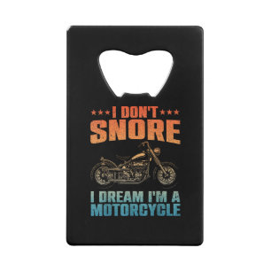Funny Motorcycle Design For Men Women Motorcycle R Credit Card Bottle Opener