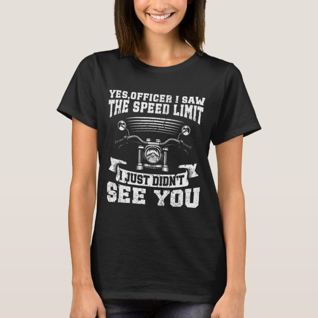 Funny Motorcycle Lover Graphic Women Men Motorbike T-Shirt (Front)