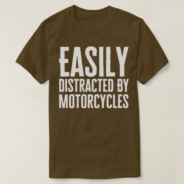 Funny Motorcycle T-Shirt (Design Front)