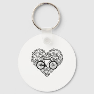 Funny Mountain Biking Gift For Biker Men Women Bik Keychain