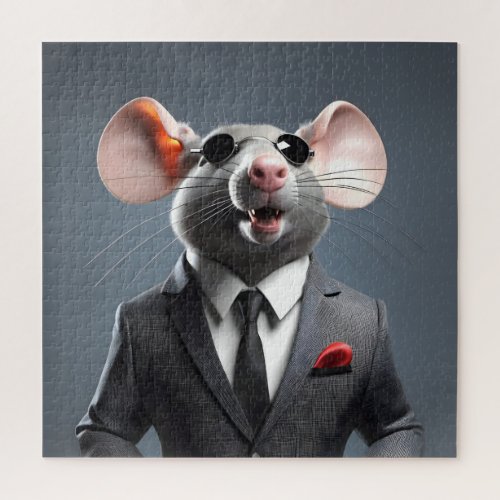 funny mouse cartoon jigsaw puzzle