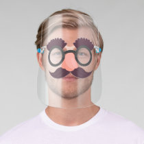 Funny Moustache, Eye Glasses & Nose Disguise Mask