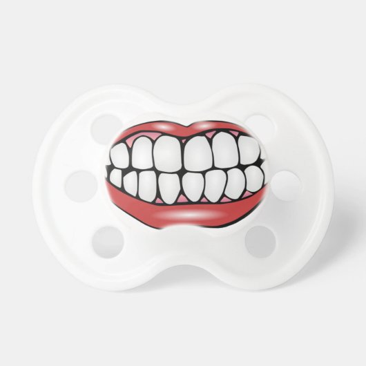 Funny Mouth and Teeth Pacifier (Front)