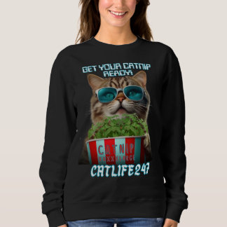 Funny Movie Cat Sweatshirt