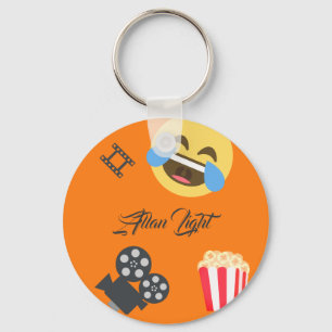 Funny Movie Emojis Keychain