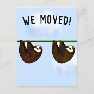 Funny Moving Announcement