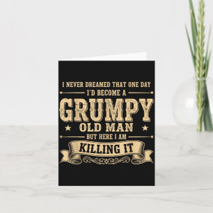 Funny Mpy Old Man Card