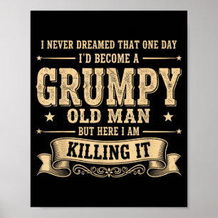 Funny Mpy Old Man Poster