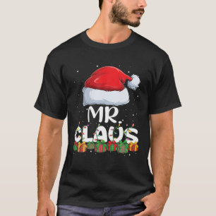 Funny Mr Santa Claus Christmas Pajamas Family Matc T-Shirt