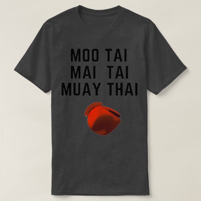 Funny Muay Thai T-Shirt (Design Front)