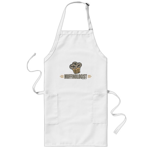 Funny Muffin Long Apron (Front)
