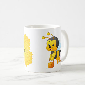 Funny Mug - Bee Happy! 