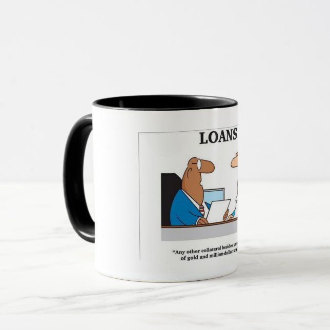 Funny Mug for Loan Officers (Front Left)