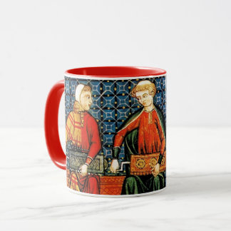 Funny Mug for the early music crowd - Hurdy Gurdy