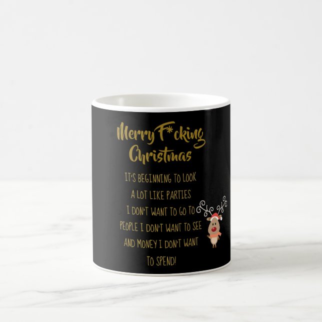 Funny Mug for those who HATE Christmas - Customize (Center)