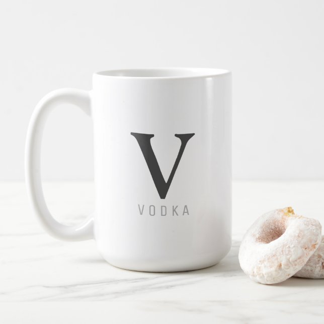 Funny Mug Vodka Trendy (With Donut)