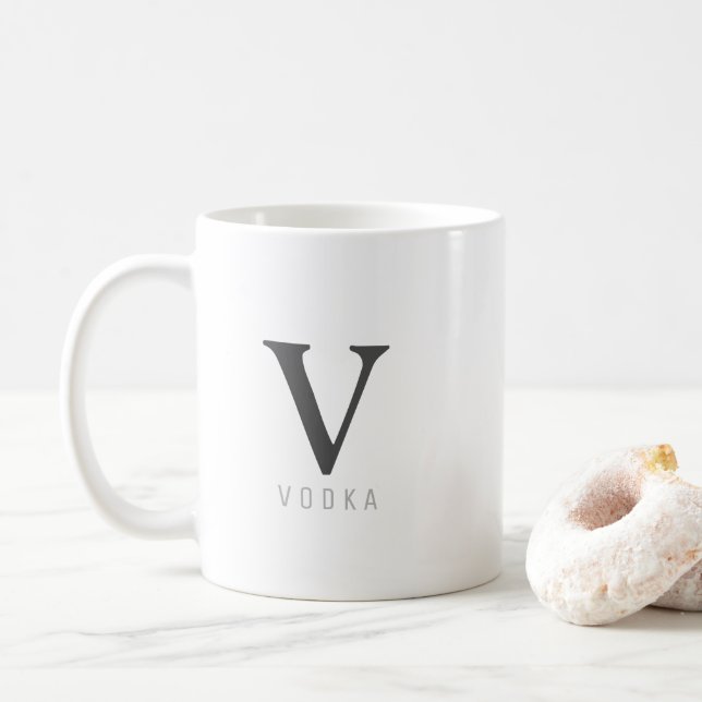 Funny Mug Vodka Trendy (With Donut)