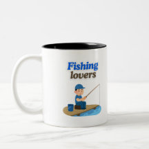 funny mugs Fishing lovers