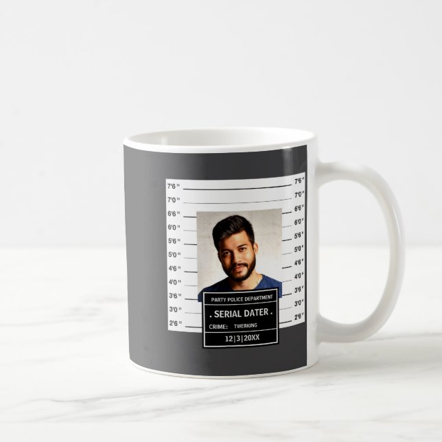 Funny Mugshot Ster  Coffee Mug (Right)