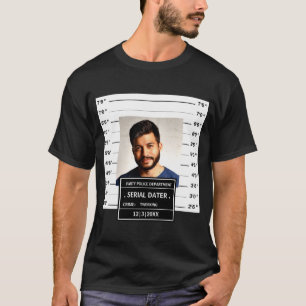 Funny Mugshot Ster T-Shirt