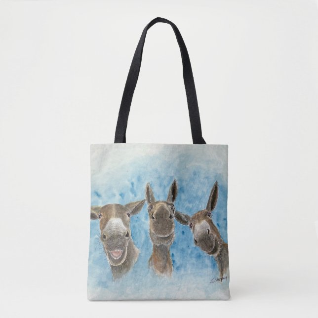 Funny Mule Tote Bag (Front)