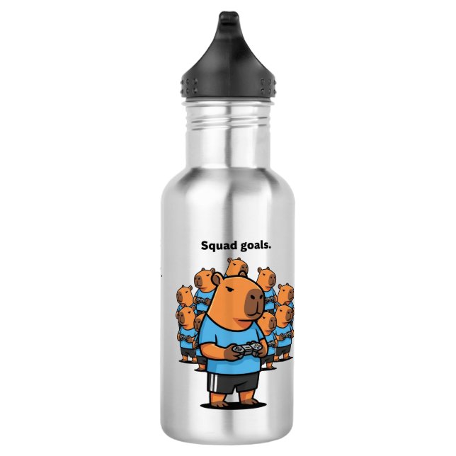 Funny Multiplayer Stainless Steel Water Bottle (Right)